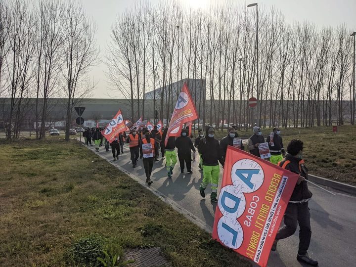Sindacato di Base ADL Cobas - Seconda giornata di sciopero alla Coop di Vercelli