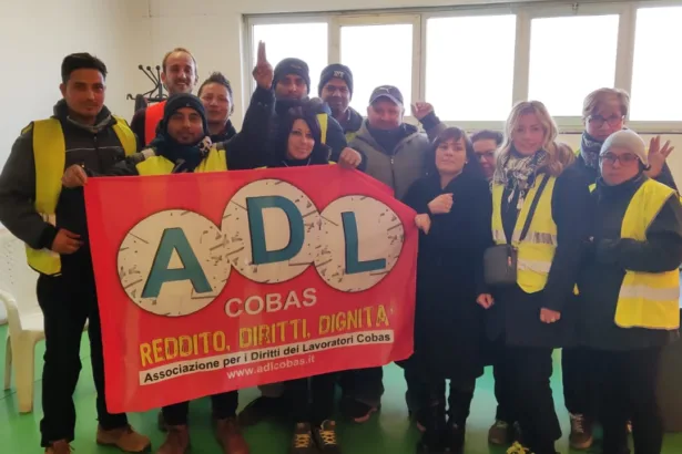 Sindacato di Base ADL Cobas - Cambio appalto a Cablog Rivalta Scrivia - Tortona