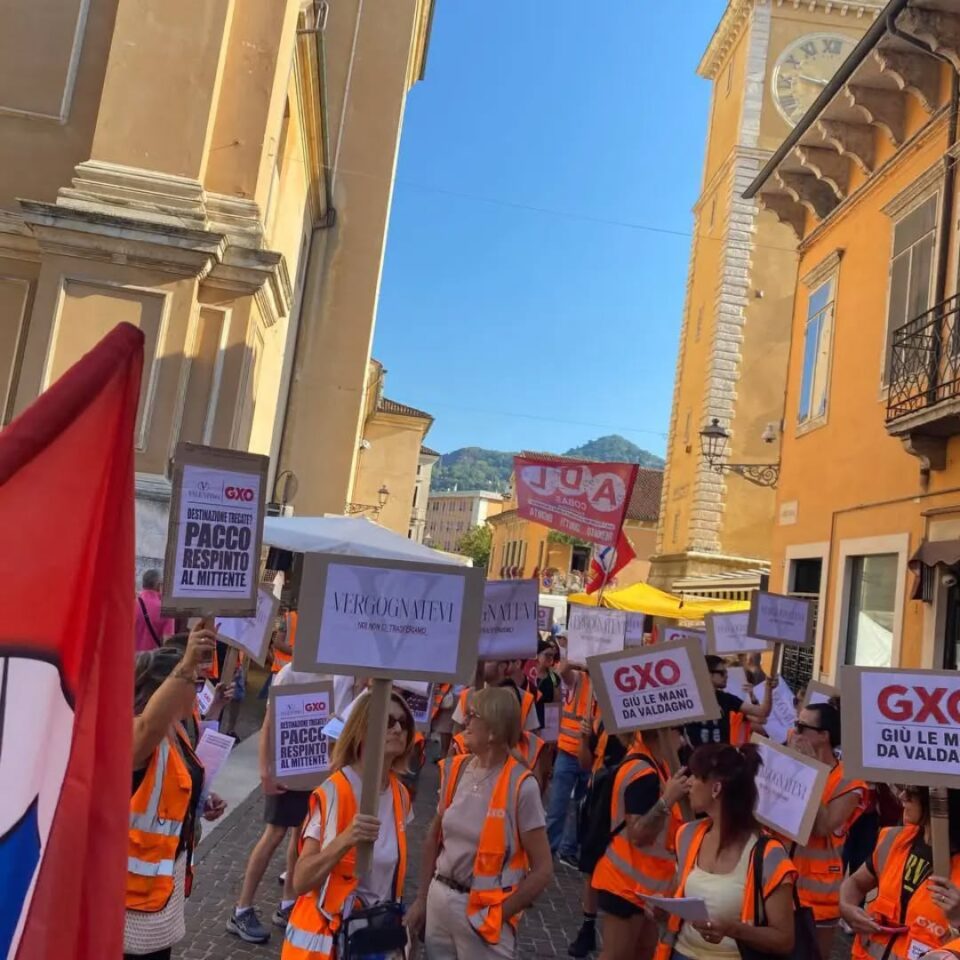 Sindacato di Base ADL Cobas - 83 persone su 109 a rischio licenziamento al magazzino logistico "VALENTINO" a Valdagno (notizia in continuo aggiornamento)