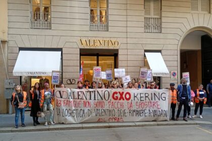 Sindacato di Base ADL Cobas - 83 persone su 109 a rischio licenziamento al magazzino logistico "VALENTINO" a Valdagno (notizia in continuo aggiornamento)