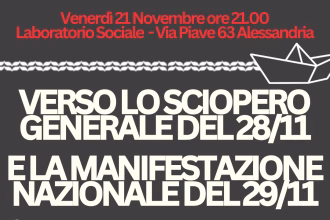 Sindacato di Base ADL Cobas - L’equipaggio di terra non si ferma: Alessandria incontra Maria Elena Delia, portavoce