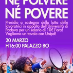 Sindacato di Base ADL Cobas - Appalti Unipd: aumentare le ore di lavoro non basta se il CCNL rimane lo stesso!  