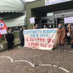 Sindacato di Base ADL Cobas - Lavoratrici addette alle pulizie degli ospedali di Padova in sciopero per il rinnovo del CCNL Pulizie/Multiservizi