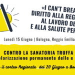 Sindacato di Base ADL Cobas - Emilia-Romagna - I can’t breathe - Contro la sanatoria-truffa: diritto alla regolarità, al lavoro degno e alla salute per tutt@!