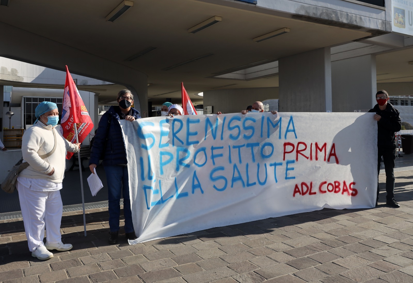 Sindacato di Base ADL Cobas - Serenissima: il profitto prima della salute