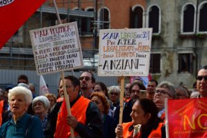 Sindacato di Base ADL Cobas - Manifestazione regionale a Venezia contro la legge 39 ERP