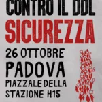 Sindacato di Base ADL Cobas - Veneto: manifestazione "NO DDL SICUREZZA"