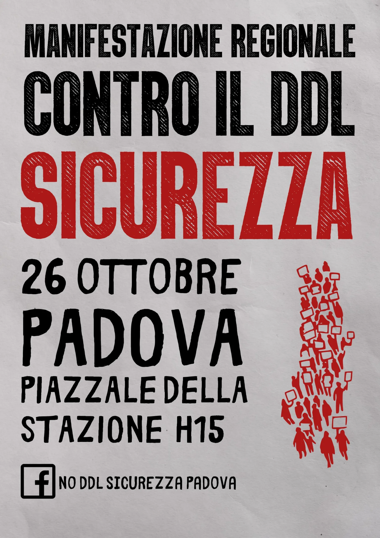 Sindacato di Base ADL Cobas - Veneto: manifestazione "NO DDL SICUREZZA"