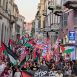 Sindacato di Base ADL Cobas - In 2000 ad Alessandria contro il genocidio in Palestina