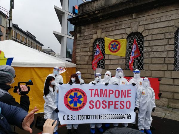 Sindacato di Base ADL Cobas - Coronavirus. 12 dicembre a Milano si pratica il TAMPONE SOSPESO